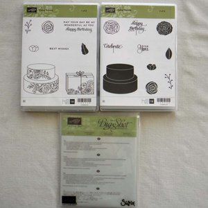 Stampin' Up! Cake Soiree & Sweet Cake Dies - New